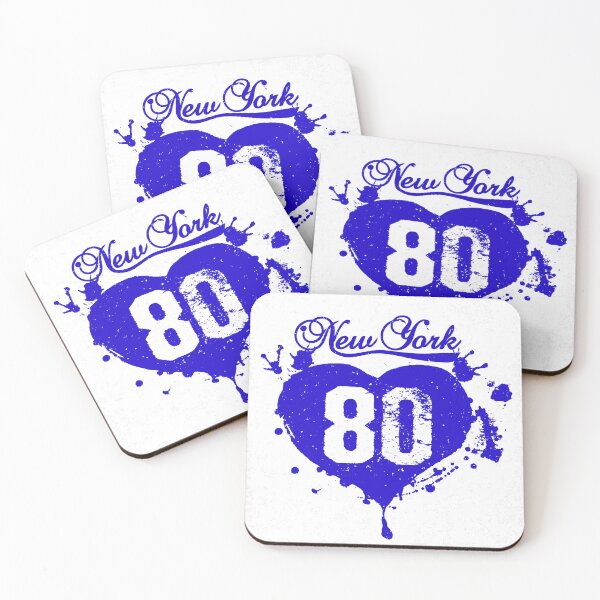 Item preview, Vintage New York 80 Blue Heart Splatter NYC designed and sold by CosmicControl.
