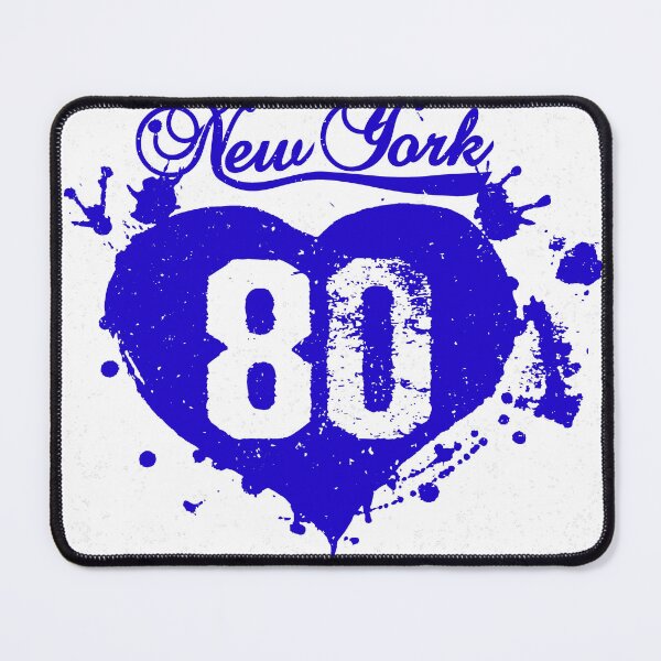 Item preview, Vintage New York 80 Blue Heart Splatter NYC designed and sold by CosmicControl.
