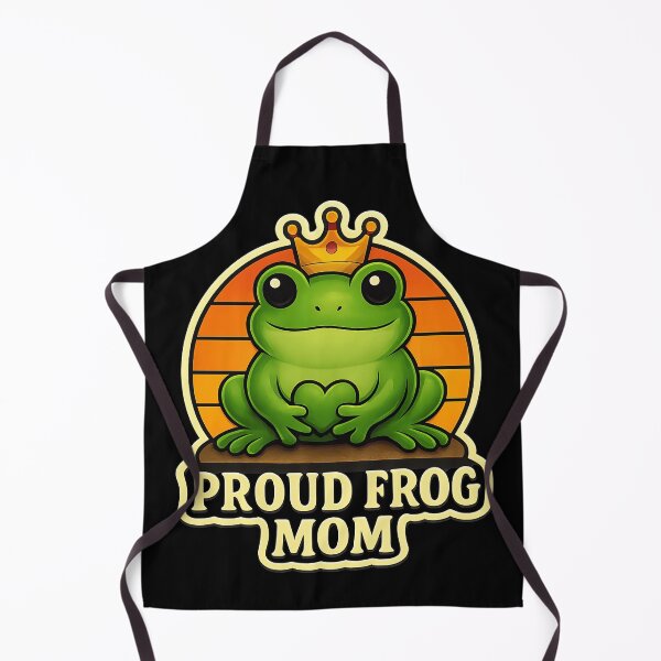 Item preview, Cute Frog Mom Sticker – Funny Mother’s Day Frog Lover Gift designed and sold by Basma Designs | Retro, Kawaii Shirts & Stickers.