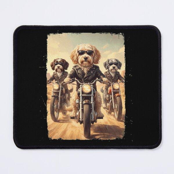 Item preview, Funny Havanese Motorcycle Meme Dog Lover designed and sold by DoodleTortle.