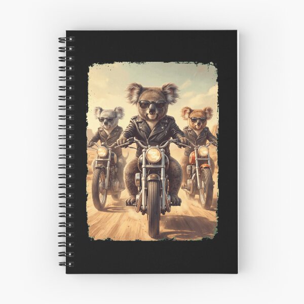 Item preview, Funny Koala Motorcycle Meme Animal Lover designed and sold by DoodleTortle.