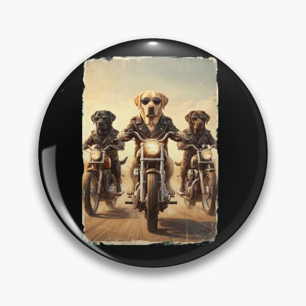 Item preview, Funny Labrador Retriever Motorcycle Meme Dog Lover designed and sold by DoodleTortle.