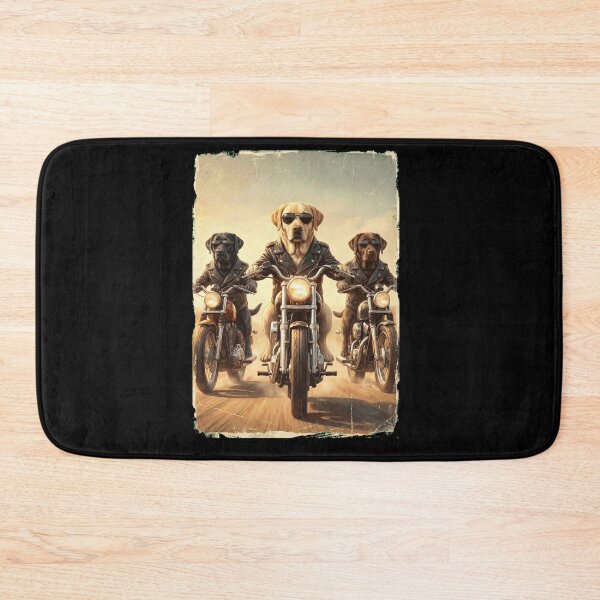 Item preview, Funny Labrador Retriever Motorcycle Meme Dog Lover designed and sold by DoodleTortle.