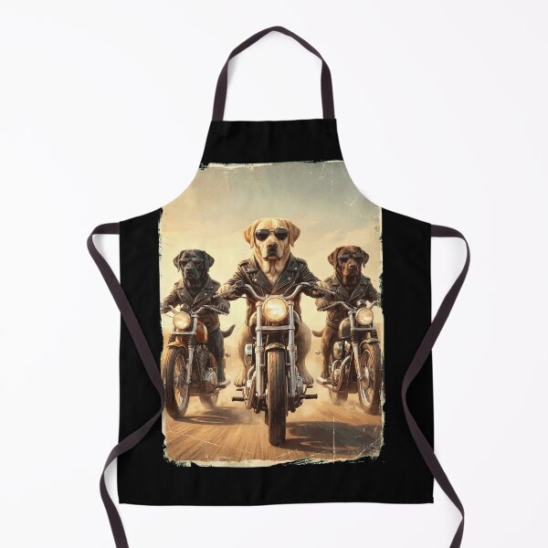 Item preview, Funny Labrador Retriever Motorcycle Meme Dog Lover designed and sold by DoodleTortle.