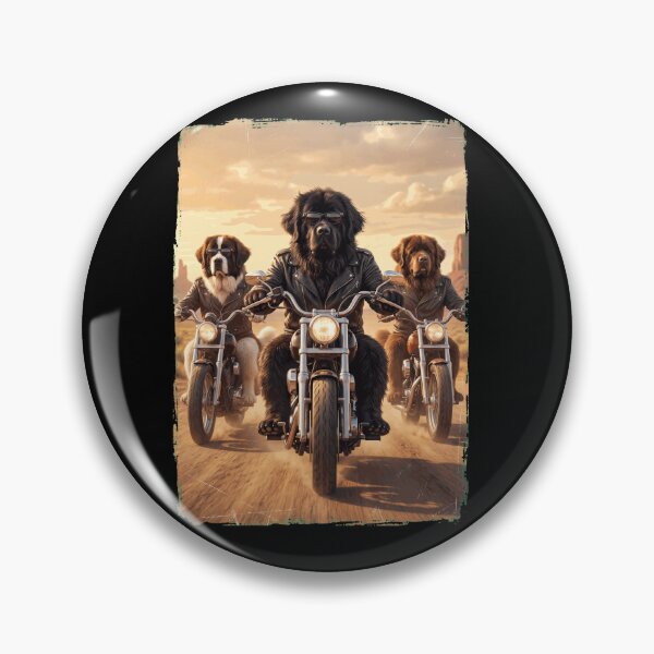Item preview, Funny Newfoundland Motorcycle Meme Dog Lover designed and sold by DoodleTortle.