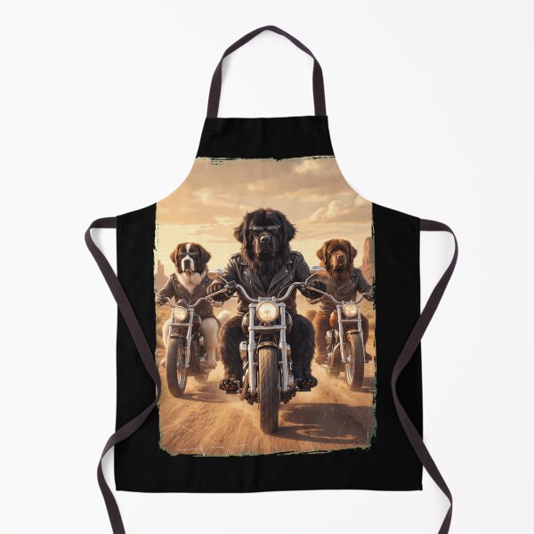 Item preview, Funny Newfoundland Motorcycle Meme Dog Lover designed and sold by DoodleTortle.