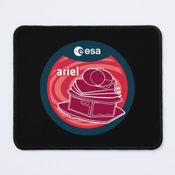 Item preview, ARIEL ESA Mission Patch – Exoplanet Atmosphere Space Design designed and sold by MeetinSpace.