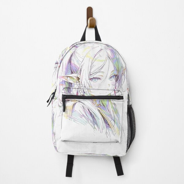Item preview, Pastel Elf Anime Girl – Rainbow Line Art Fantasy Aesthetic Character designed and sold by Dyan4.