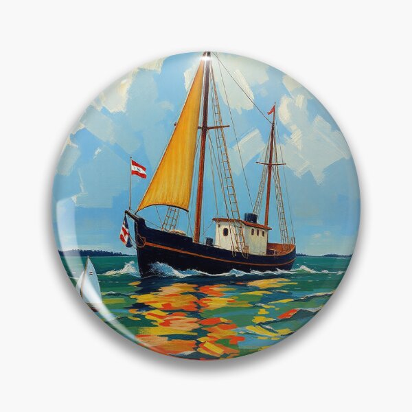 Item preview, A sailing ship on Lake Superior. designed and sold by oldMastersofart.