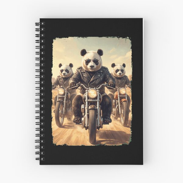 Item preview, Funny Panda Motorcycle Meme Animal Lover designed and sold by DoodleTortle.