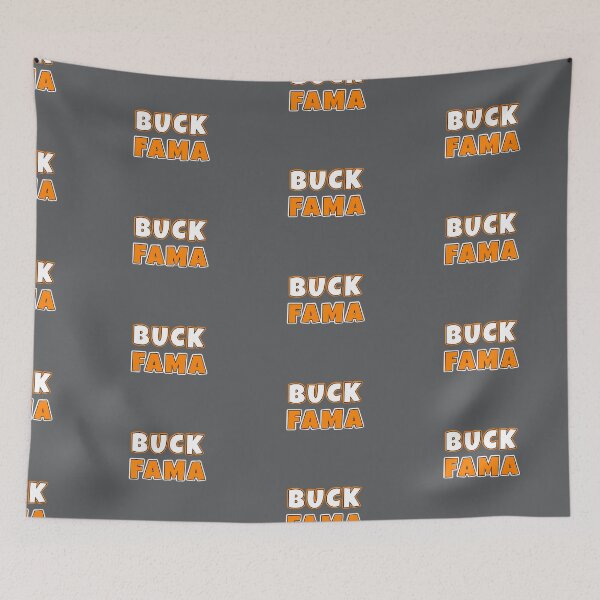 Item preview, Buck Fama - White and Orange designed and sold by Pickle Wicked Designs.
