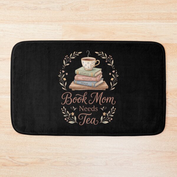 Item preview, Book Mom Needs Tea – Cute Reading Mom, Tea Lover for Mothers Day, Cozy Book Lover designed and sold by Im-Ara.