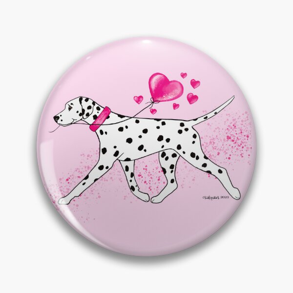 Item preview, Dalmatian and Hearts designed and sold by Atelier Cupcake.