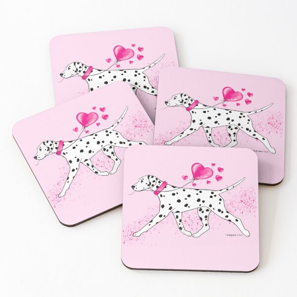 Item preview, Dalmatian and Hearts designed and sold by Atelier Cupcake.