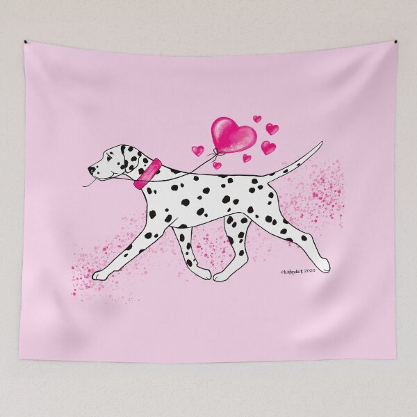 Item preview, Dalmatian and Hearts designed and sold by Atelier Cupcake.
