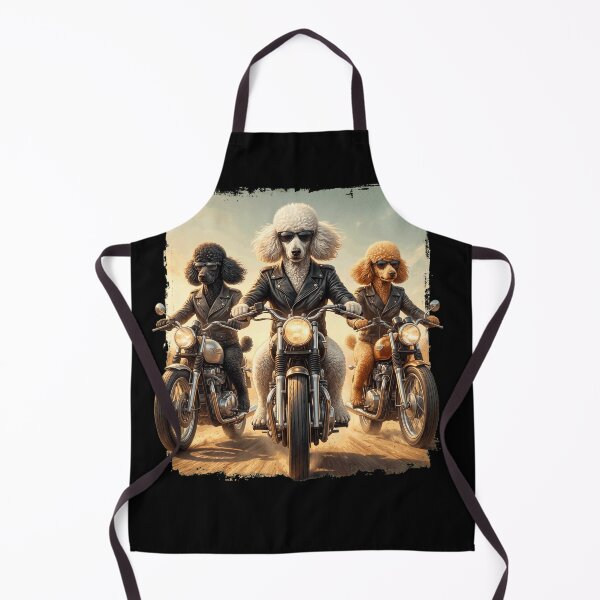 Item preview, Funny Poodle Motorcycle Meme Dog Lover designed and sold by DoodleTortle.