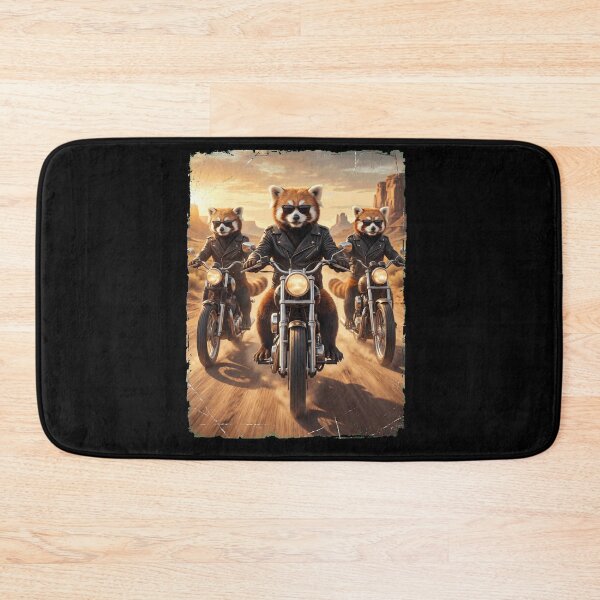 Item preview, Funny Red Panda Motorcycle Meme Animal Lover designed and sold by DoodleTortle.