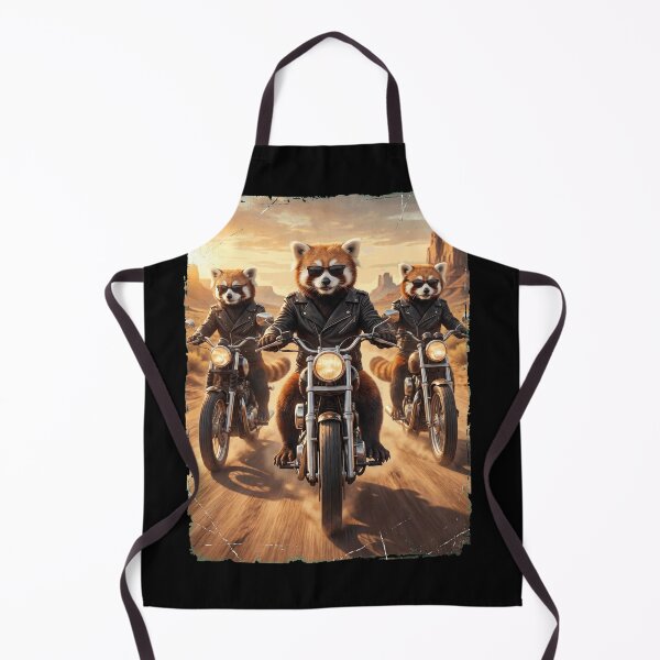 Item preview, Funny Red Panda Motorcycle Meme Animal Lover designed and sold by DoodleTortle.