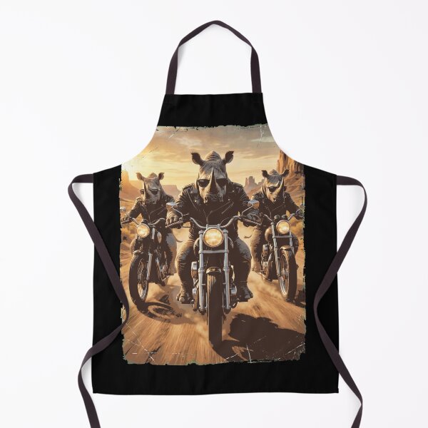 Item preview, Funny Rhino Motorcycle Meme Animal Lover designed and sold by DoodleTortle.