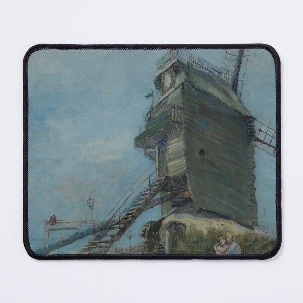 Item preview, Le Moulin De La Galette by Vincent van Gogh: Post Impressionist Wall Art designed and sold by artofuniverse.