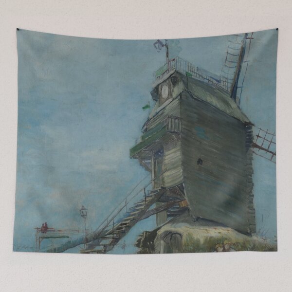 Item preview, Le Moulin De La Galette by Vincent van Gogh: Post Impressionist Wall Art designed and sold by artofuniverse.