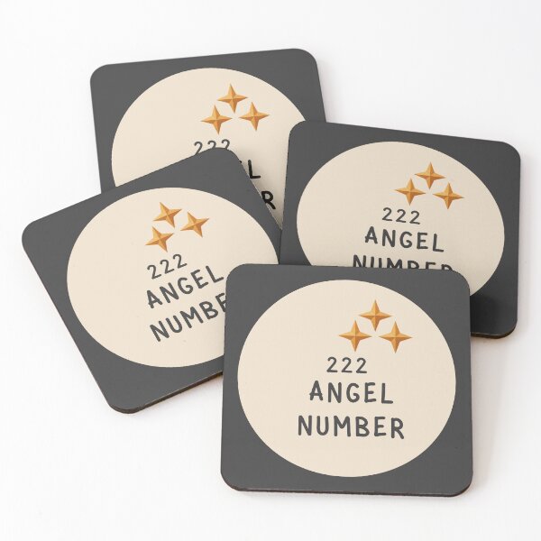 Item preview, 222 Angel Number Manifestation – Spiritual Aesthetic Typography Design designed and sold by CosmicQuietStudio.