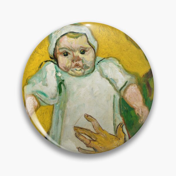 Item preview, Madame Roulin and Her Baby by Vincent van Gogh: Post Impressionist Portrait Poster designed and sold by artofuniverse.