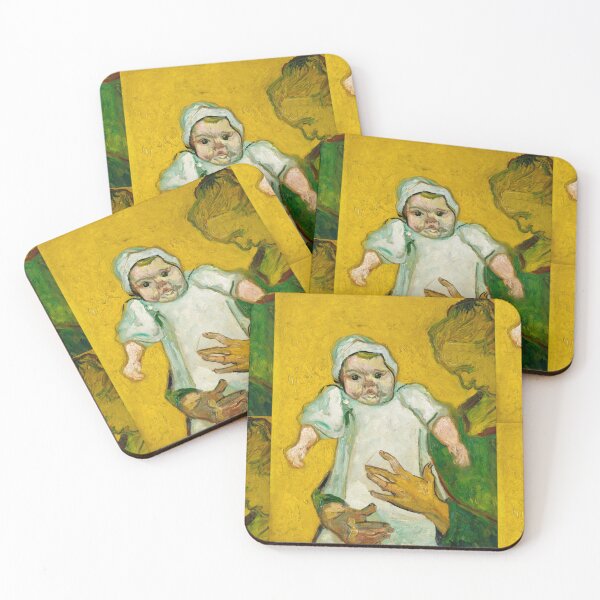 Item preview, Madame Roulin and Her Baby by Vincent van Gogh: Post Impressionist Portrait Poster designed and sold by artofuniverse.