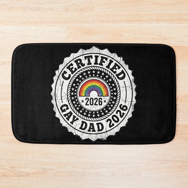 Item preview, Certified Gay Dad – Funny LGBTQ Pride Tee, Rainbow Dad, Father’s Day Gift Idea designed and sold by Im-Ara.