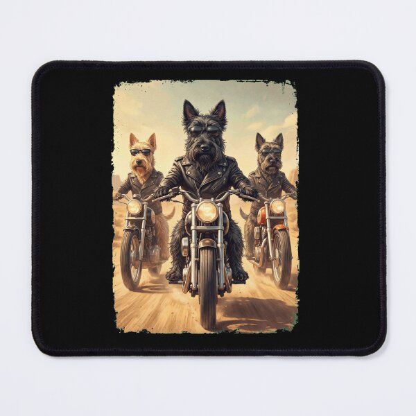 Item preview, Funny Scottish Terrier Motorcycle Meme Dog Lover designed and sold by DoodleTortle.