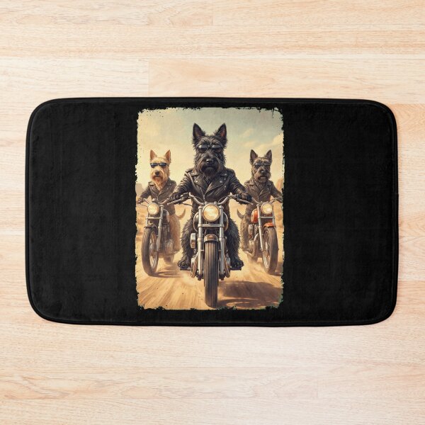 Item preview, Funny Scottish Terrier Motorcycle Meme Dog Lover designed and sold by DoodleTortle.