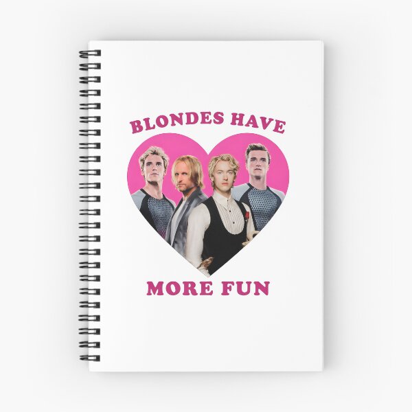 Item preview, Blondes have more fun Peeta Mellark Coriolanus Snow finnick odair Haymitch  designed and sold by RiverFF.
