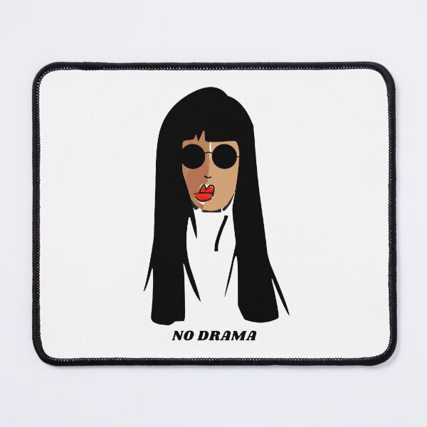 Item preview, No Drama Girl – Minimalist Retro Woman Illustration designed and sold by baskamade.