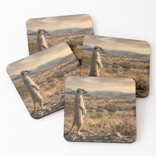 Item preview, Meerkat in its natural habitat. designed and sold by Malisa345.