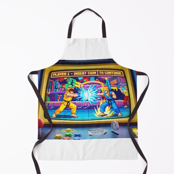 Item preview, Insert Coin To Continue - Retro Arcade CRT Gaming Low Poly Art designed and sold by PhoenixDrake.