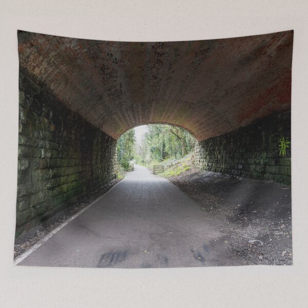 Item preview, Whitby Cinder Path Tunnel View designed and sold by Paul Thompson Photography.