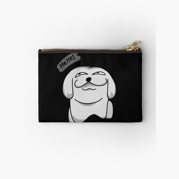 Item preview, Mini Pup Knowing Grin designed and sold by lunoxinfinity.