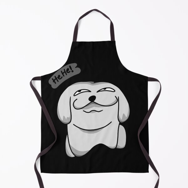 Item preview, Mini Pup Knowing Grin designed and sold by lunoxinfinity.