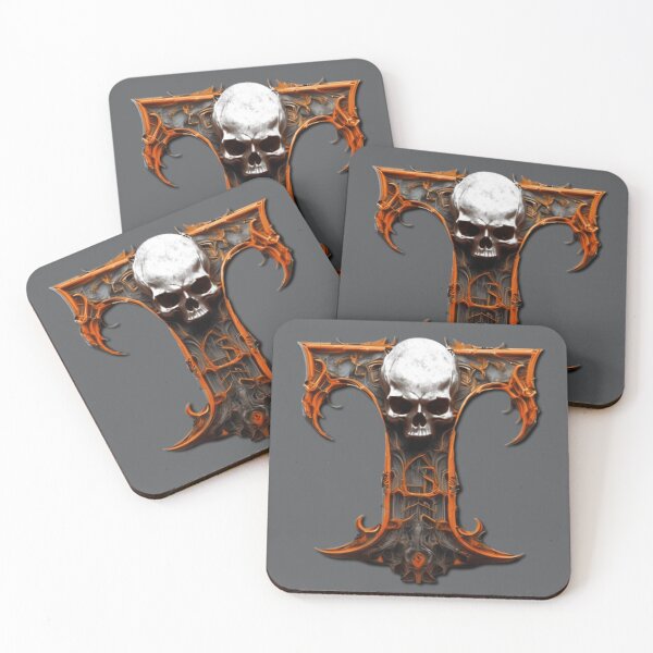 Item preview, Skull-T with Orange designed and sold by Pickle Wicked Designs.