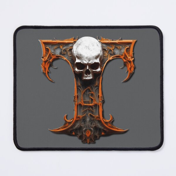 Item preview, Skull-T with Orange designed and sold by Pickle Wicked Designs.