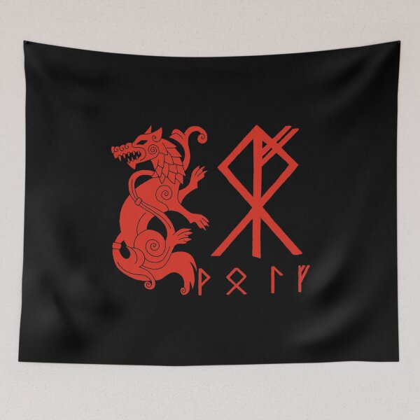 Item preview, Fenrir Red Wolf designed and sold by Lagueny.