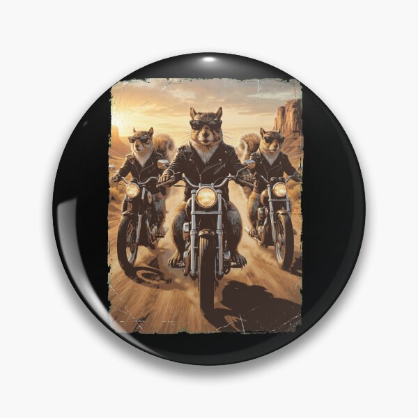 Item preview, Funny Squirrel Motorcycle Meme Animal Lover designed and sold by DoodleTortle.