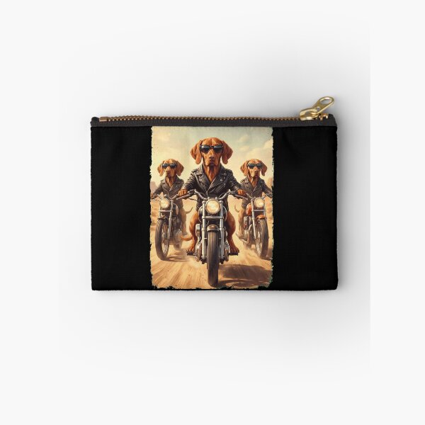 Item preview, Funny Vizsla Motorcycle Meme Dog Lover designed and sold by DoodleTortle.