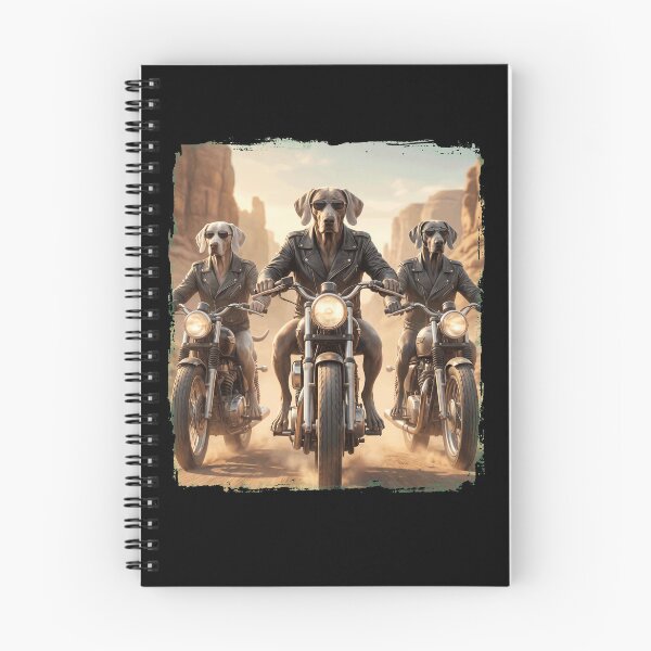 Item preview, Funny Weimaraner Motorcycle Meme Dog Lover designed and sold by DoodleTortle.