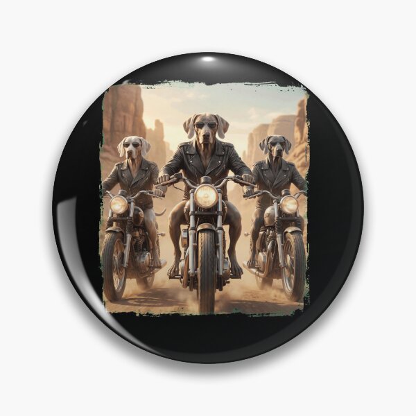 Item preview, Funny Weimaraner Motorcycle Meme Dog Lover designed and sold by DoodleTortle.