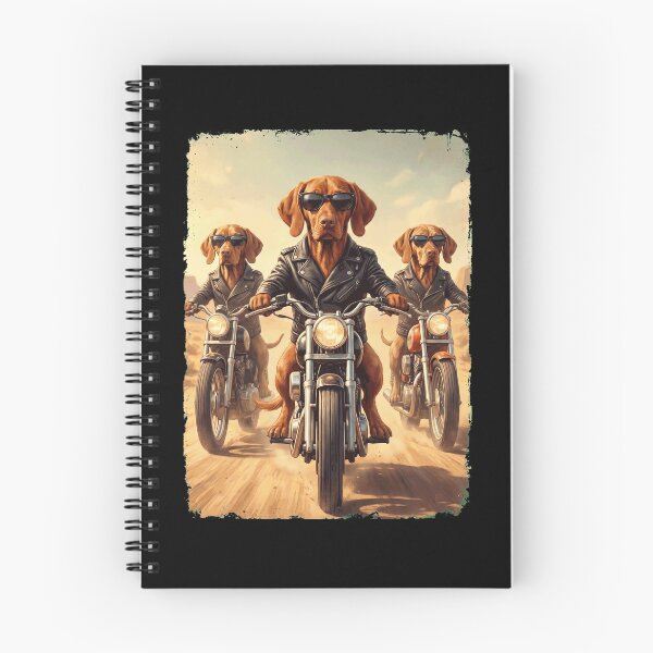Item preview, Funny Vizsla Motorcycle Meme Dog Lover designed and sold by DoodleTortle.