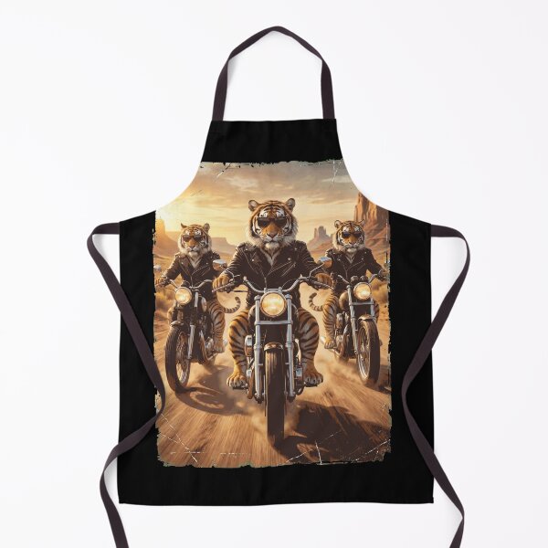 Item preview, Funny Tiger Motorcycle Meme Animal Lover designed and sold by DoodleTortle.
