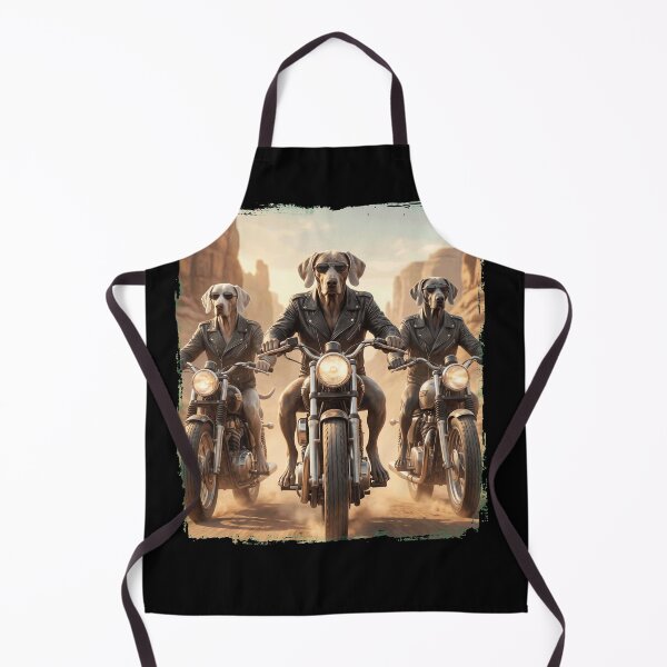 Item preview, Funny Weimaraner Motorcycle Meme Dog Lover designed and sold by DoodleTortle.