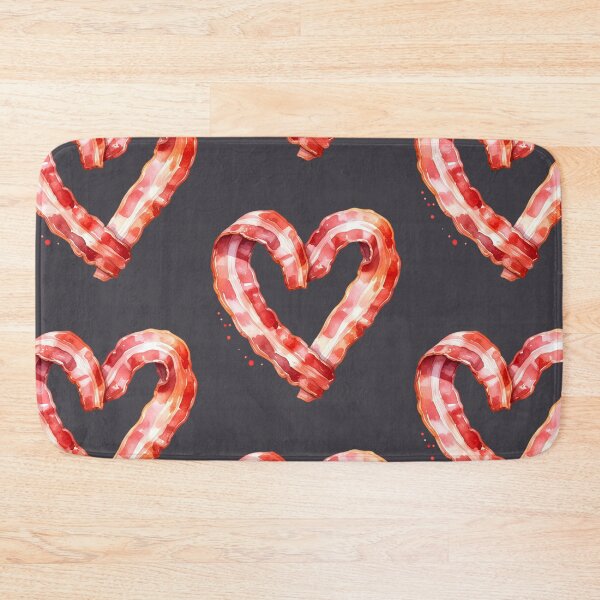 Item preview, Heart of bacon, watercolor designed and sold by LiskoDesign.