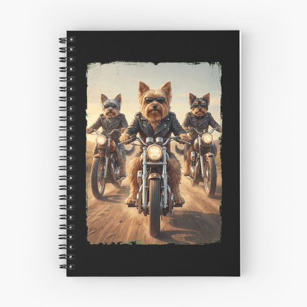 Item preview, Funny Yorkshire Terrier Motorcycle Meme Dog Lover designed and sold by DoodleTortle.
